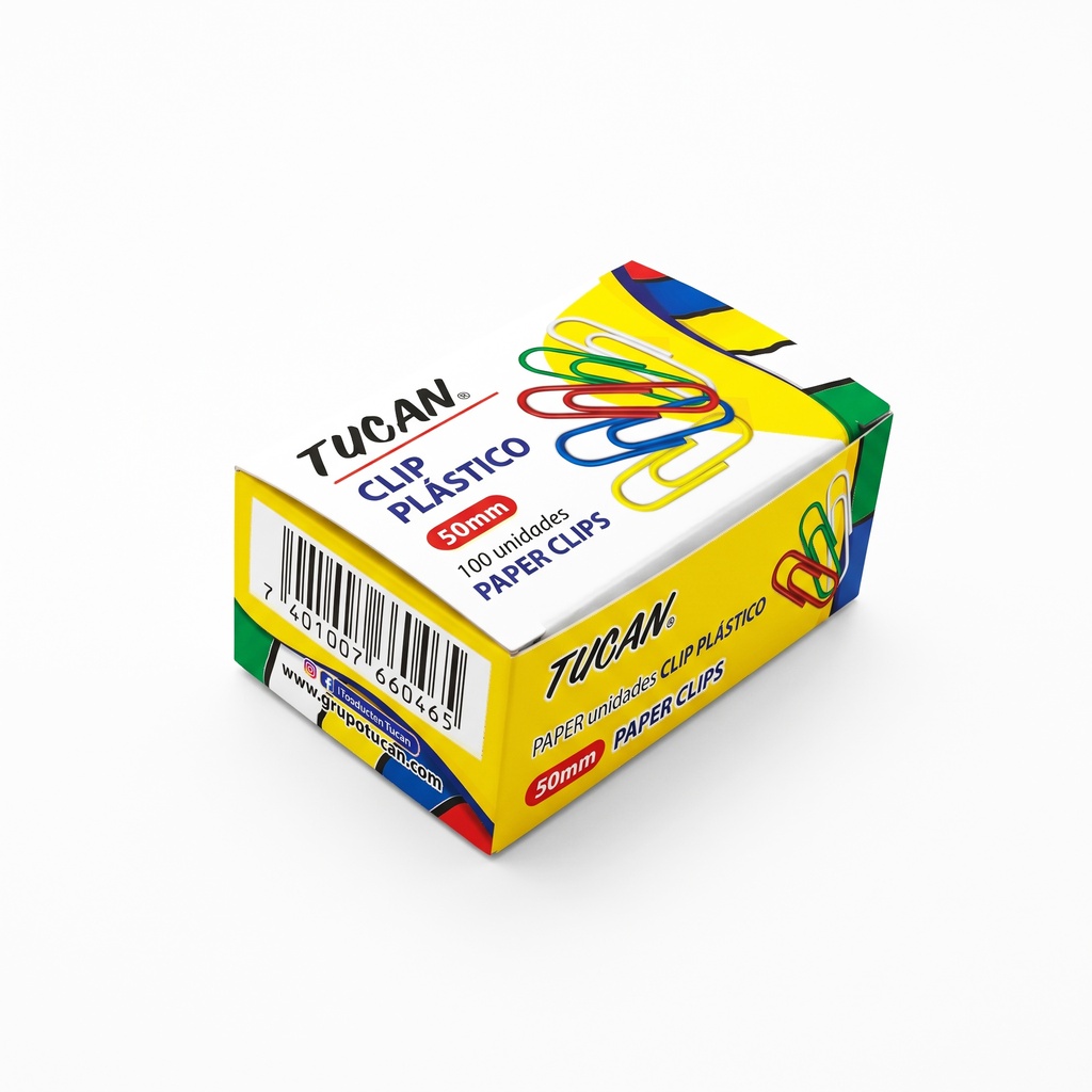 Clip Grande Plastico 50Mm