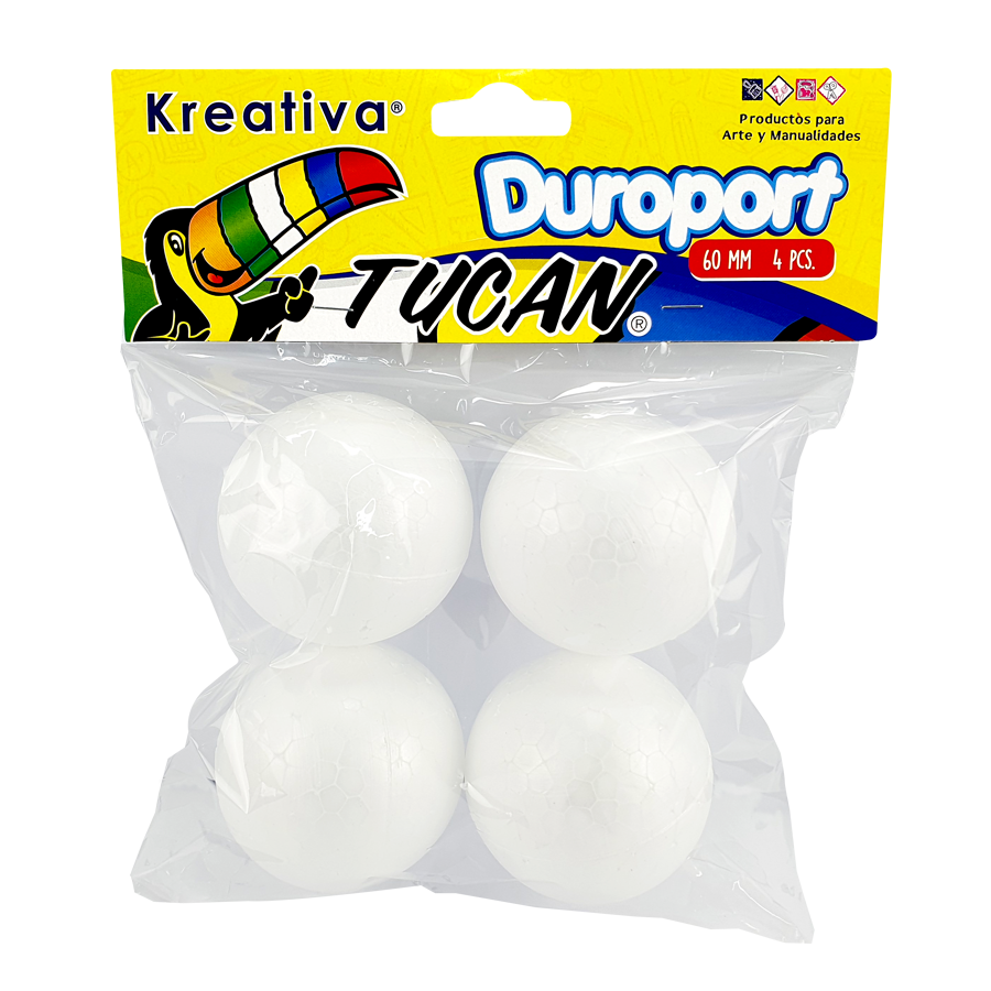 Duroport Bola 60 Mm  4 Unidades