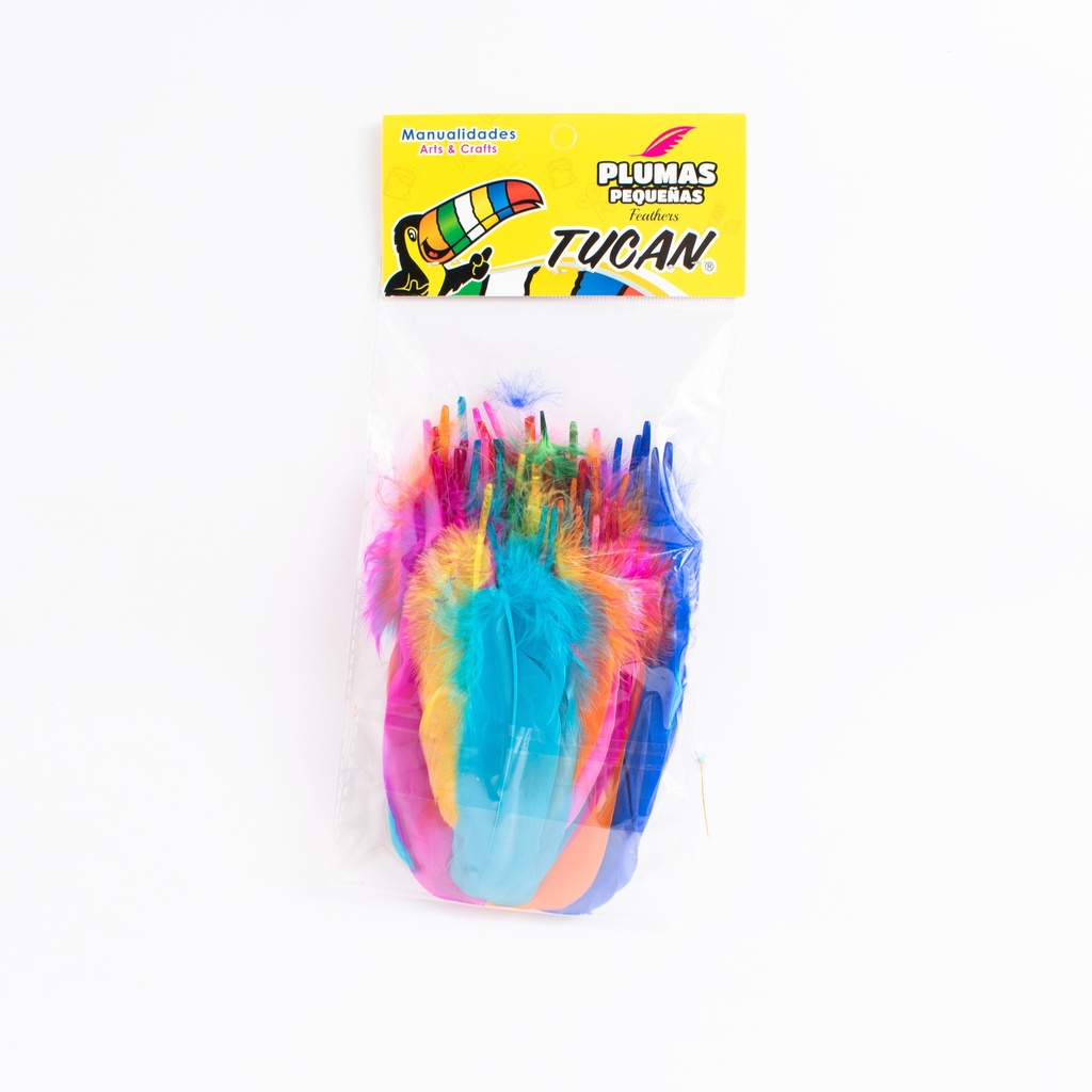 Plumas Pequeña Colores Surtidos