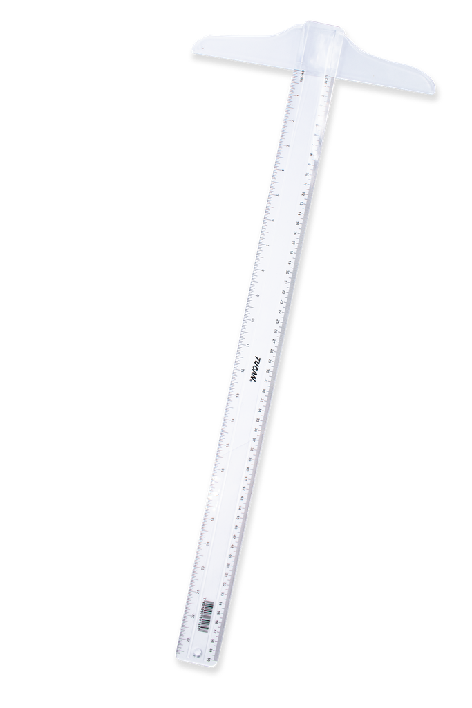 Regla Plastica T 60 Cm
