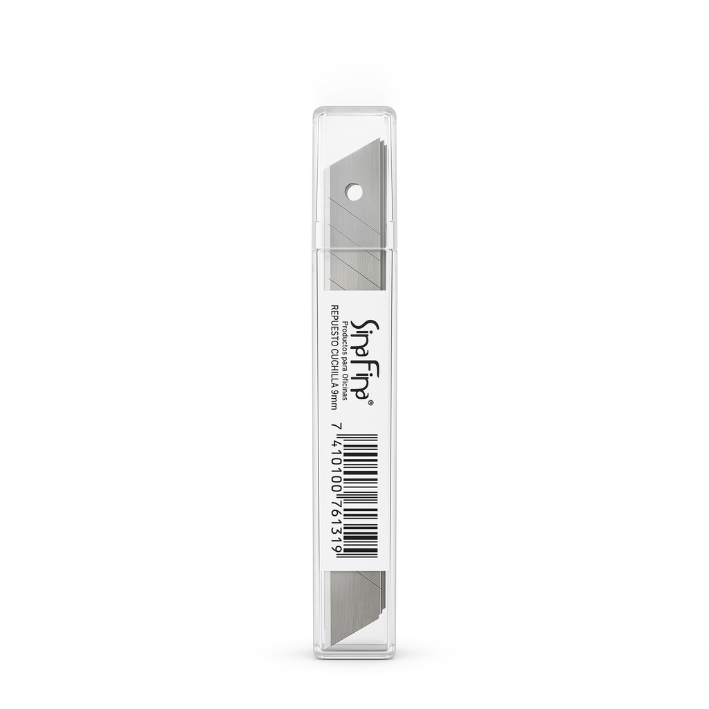Repuesto Cuchilla 9 Mm Caja 10 Uni