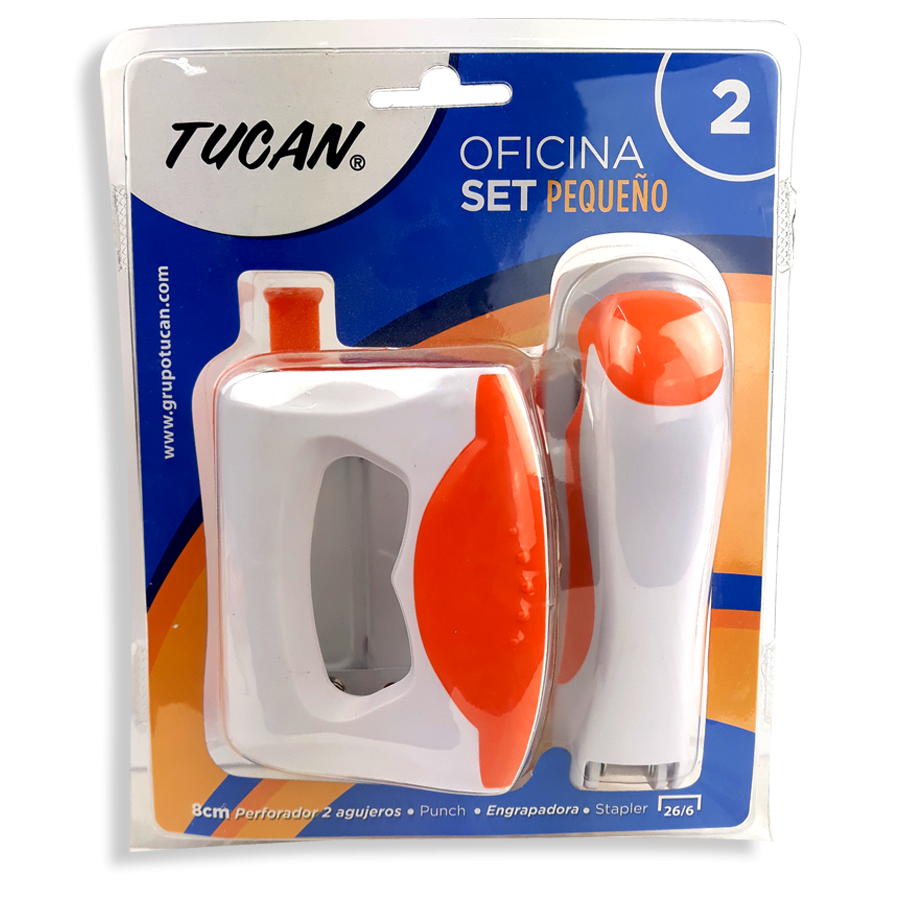 Set Tucan De Oficina Pequeña 2 Piezas