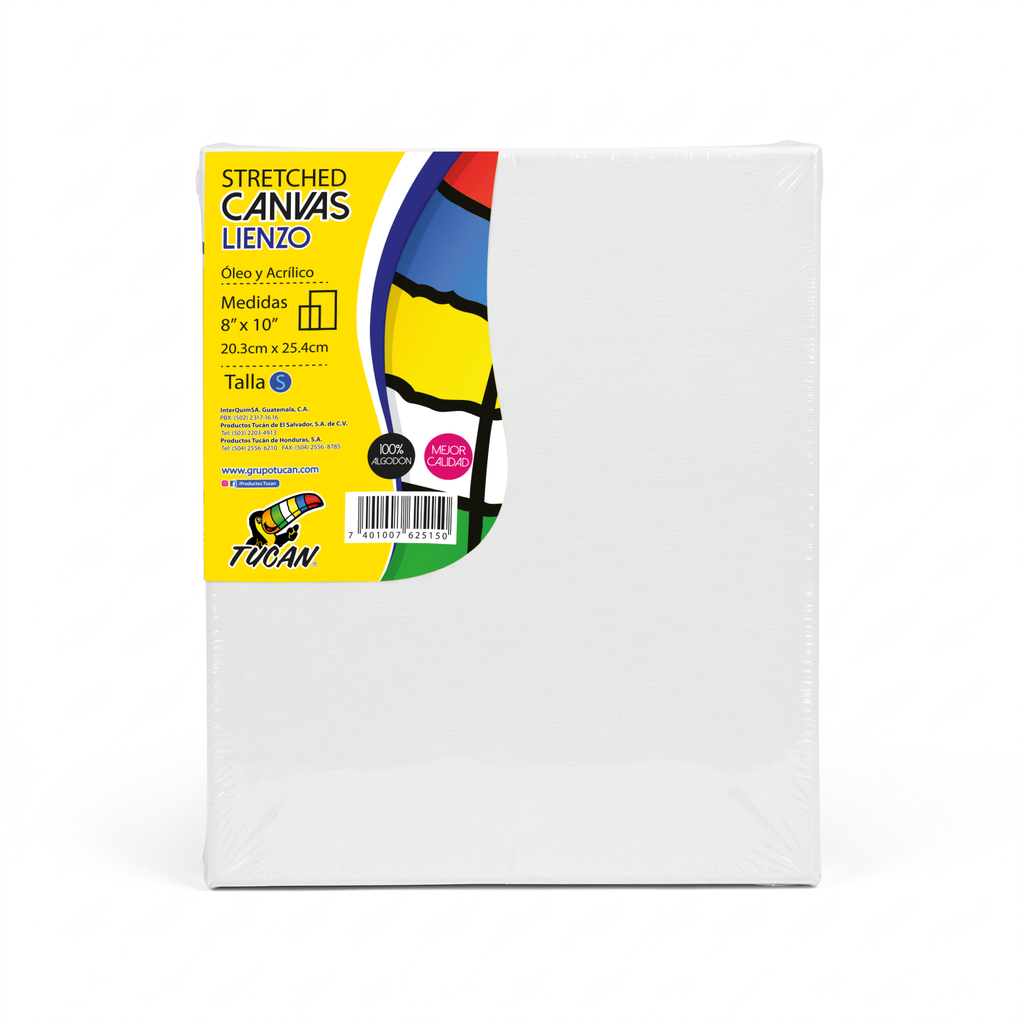 Stretched Canvas Tucan 8 X10