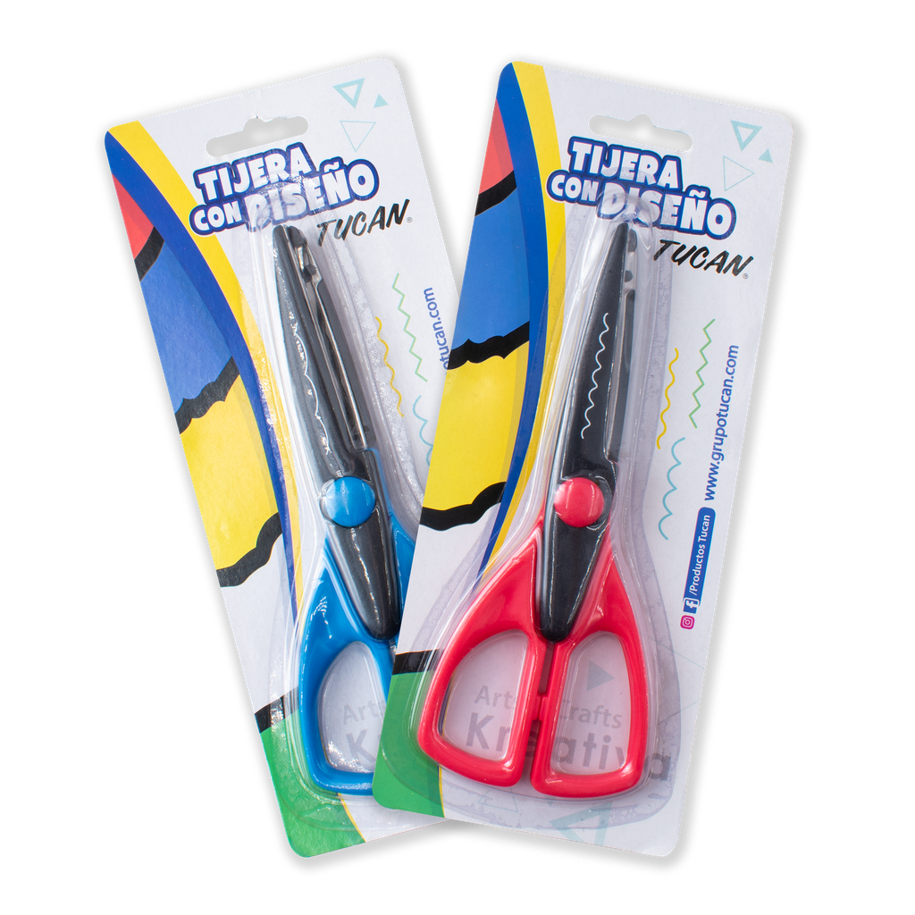 Tijera De Diseño Blister