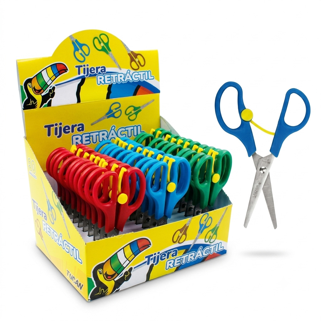 Tijera Retractil 5 1/4" Unidad