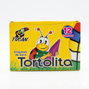 Crayon De Cera Tortolita 12 Colores