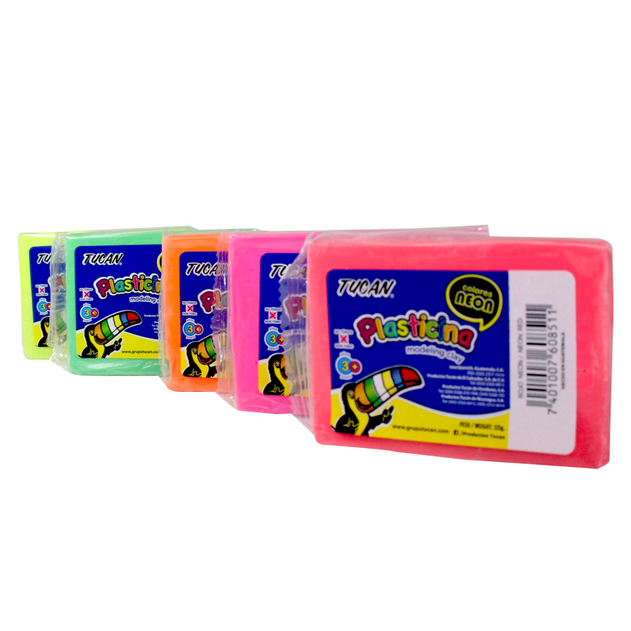 Plasticina Block Neon