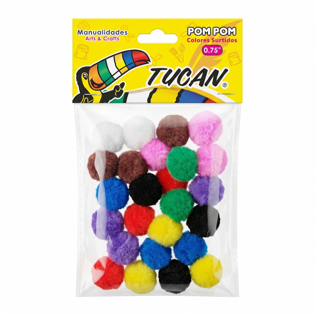 Pom Pom 0.75" 25 Pcs