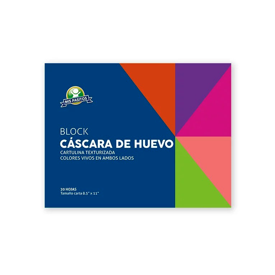 Block Cascara De Huevo 20 Hojas Carta