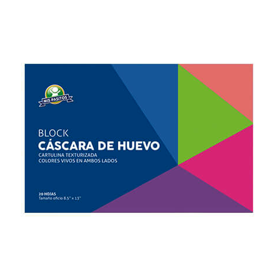 Block Cascara De Huevo 20 Hojas Oficio