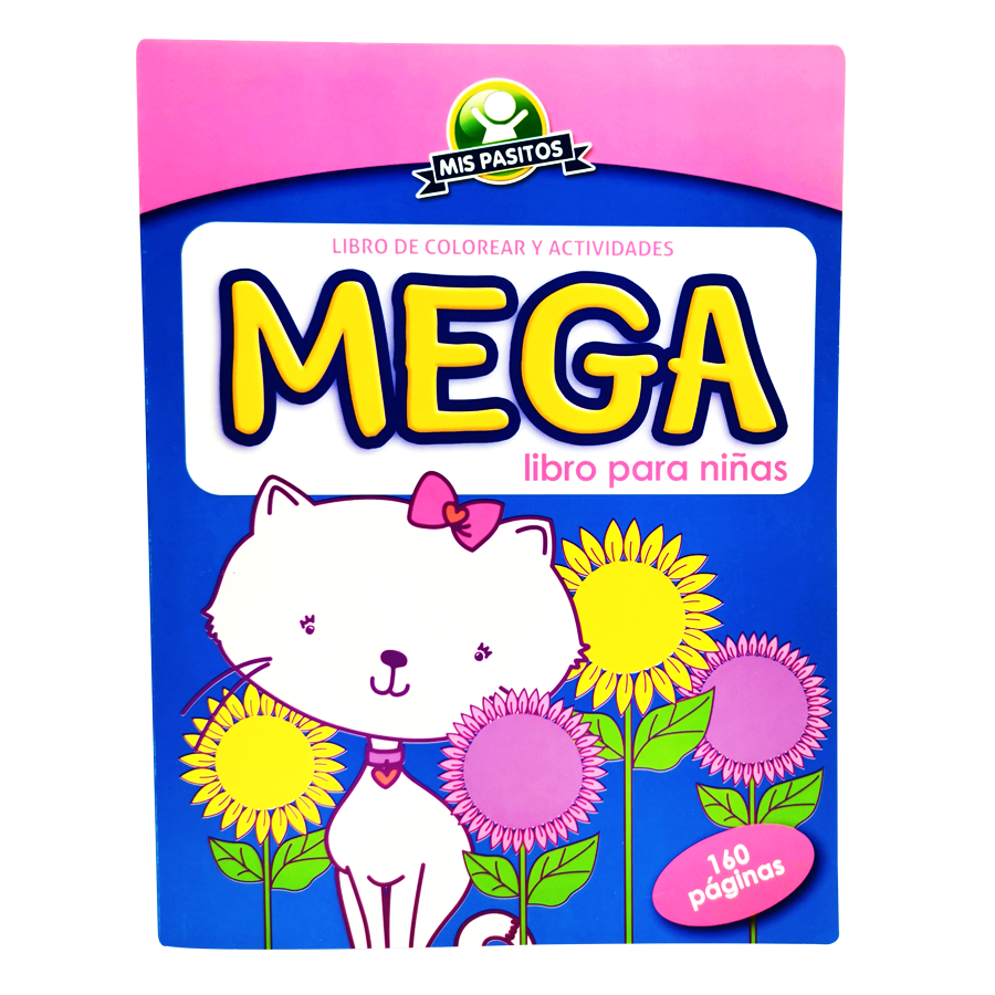 Libro Mega Niñas Gatita