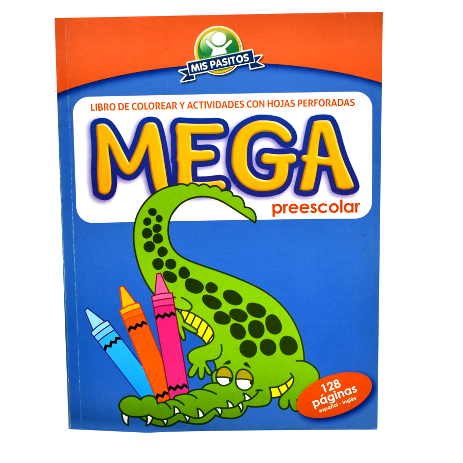 Libro Mega Cocodrilo Preescolar
