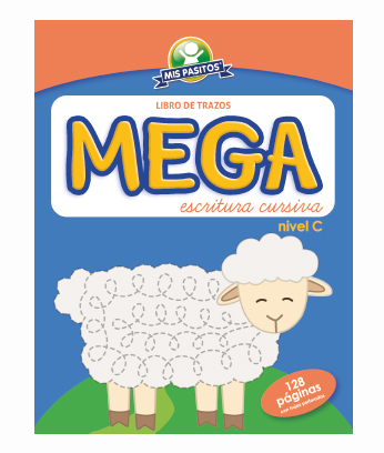 Libro Mega Oveja Escritura Cursiva Nivel C