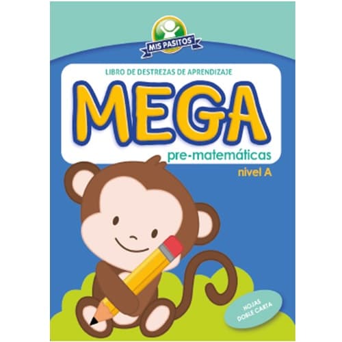 Libro Mega Monito Pre Matemáticas Nivel A