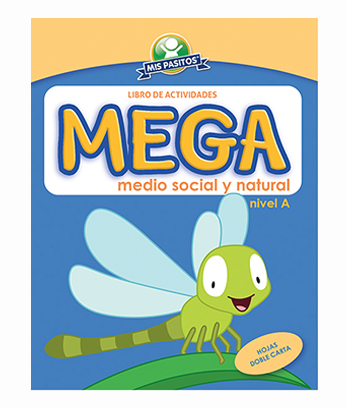 Libro Mega Libélula Medio Social Y Natural Nivel A