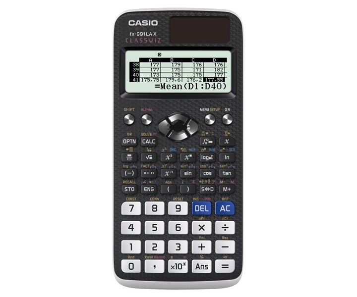 Calculadora Fx991 LACW 552 Funciones Casio Negra