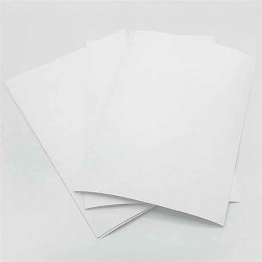 Papel Adhesivo Carta Brillante 20 Unidades