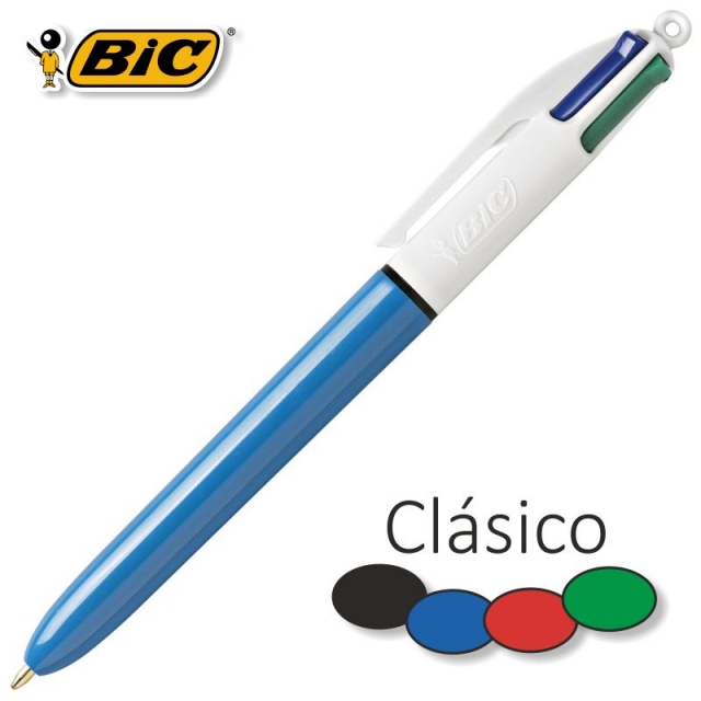 Bolígrafo Bic 4 Colores 1.0mm Unidad