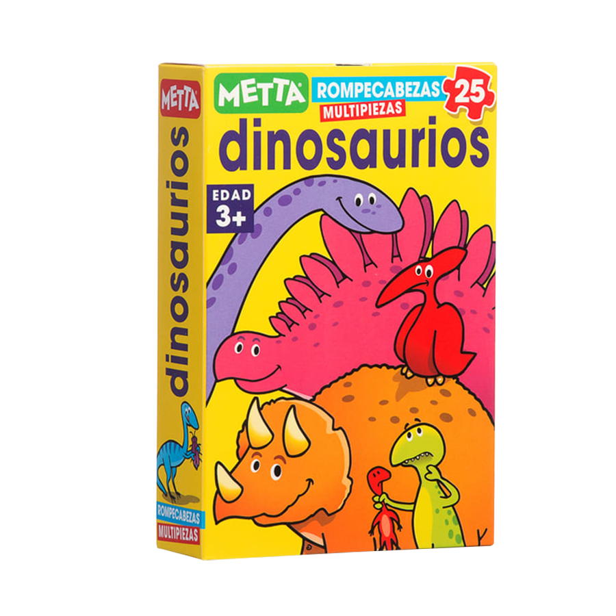 Rompecabezas Dinosaurios 24 Piezas Metta Cod 920