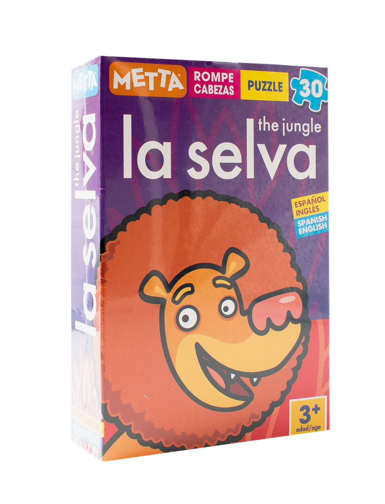 Rompecabezas La Selva 30 Piezas Metta Cod1014