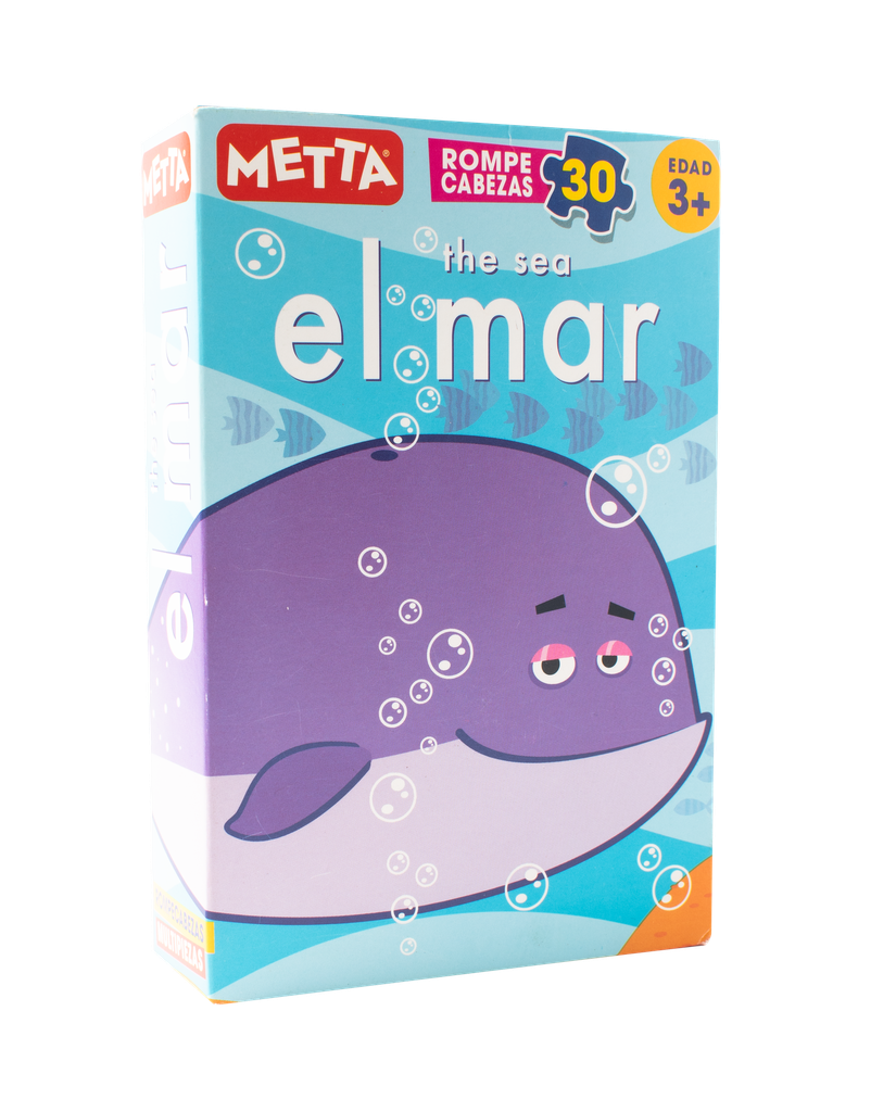 Rompecabezas El Mar 30 Piezas Metta Cod1013