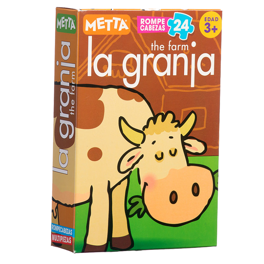 Rompecabezas La Granja 30 Piezas Metta Cod 1012