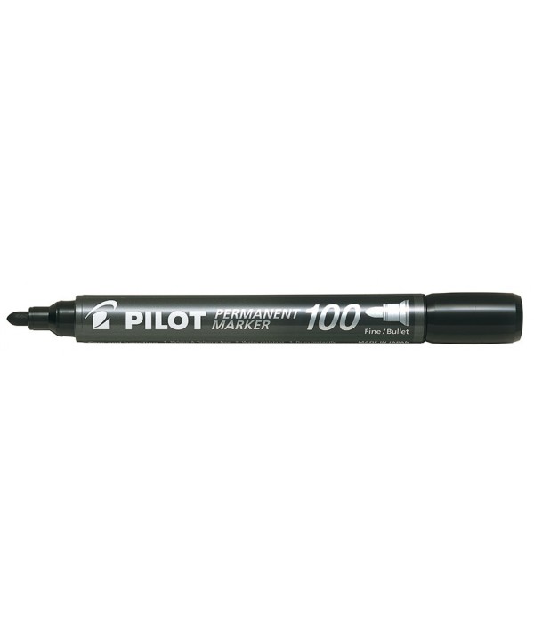 Marcador Pilot Permanente Punta Redonda Sca-100 B