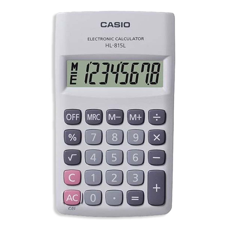 Calculadora Casio Hl-815L D/Bolsillo 8 Dgt