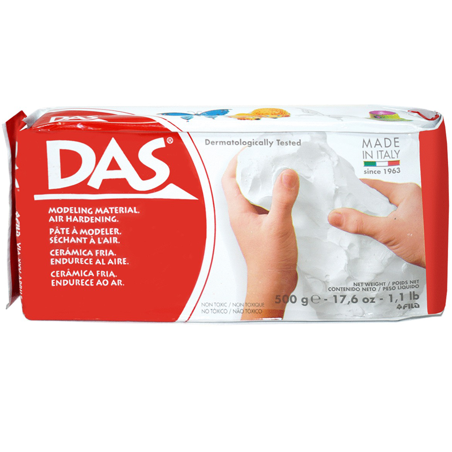 Masa Moldeable Das 1/2kg Blanco