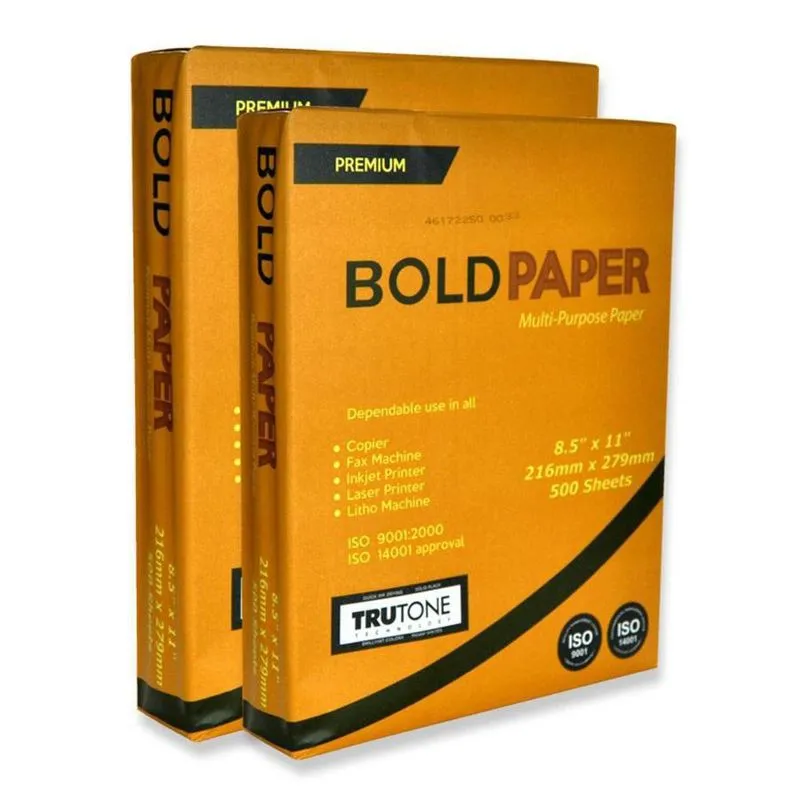 Bold Paper Copy Bond Carta 75Gr  Resma