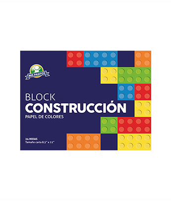 Block Construcción Mis Pasitos 20H Carta 8.5" x 11"