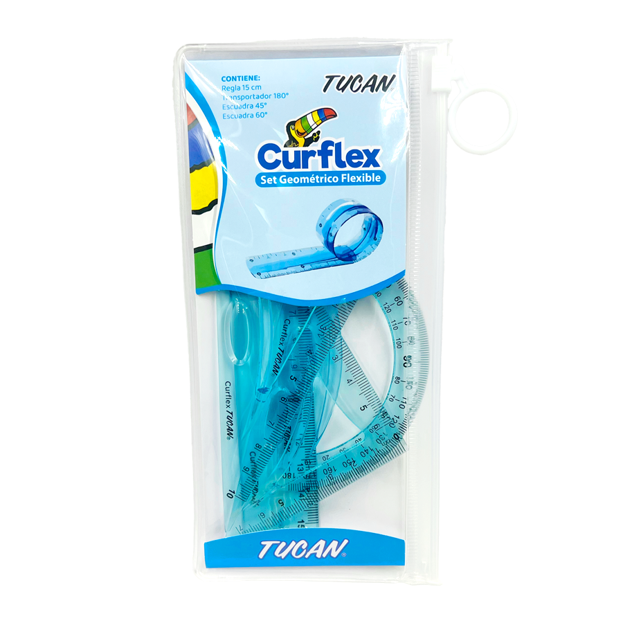Juego Geométrico No. 1 Flexible 15 cms