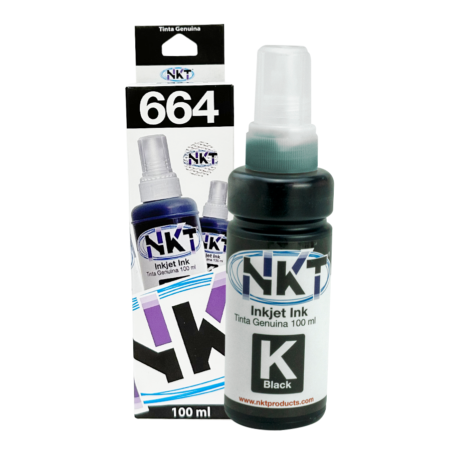 Tinta NKT Black 100ml. Epson 664 Serie L