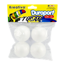 Duroport Bola 60 Mm  4 Unidades