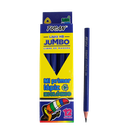 Lapiz Hb Triangular Libre De Madera Jumbo Docena Sin Borrador