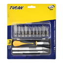 Set 3 Cuchilla Profesional 10pcs