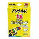 Crayon De Cera Estandar 16 Colores