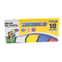 Crayon Pastel Redondo 18 Colores Tucan