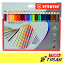 Lapiz Color Aqua Color Carton 3 6 Colores Stabilo