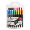 Artline Estuche Marcador Permanente 15 Unidades