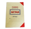 Cuaderno De Actas Punta Roja 60 H