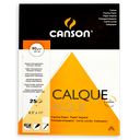Block Canson Calco Carta 90 Gr X25H