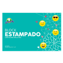 Block Arcoiris Estampado Oficio 24H
