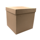 Caja Kraft Grande 25X25X25 Cm