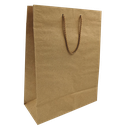 Bolsa Kraft Mediana 26X12X34.5CM