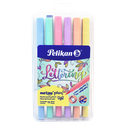 Marcador Estuche Pelikan Markana Pincel Pastel 12 Col.