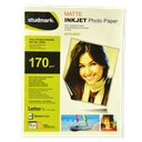 Papel Fotografico Carta 170grs Mate Unidad