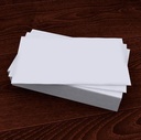 Fichas Cardex Blancas 5X8 Sin Lineas Ciento