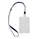 Gafete Impermeable Vertical con Pita