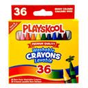 Crayon De Cera Lavable 36 Col. Playskool